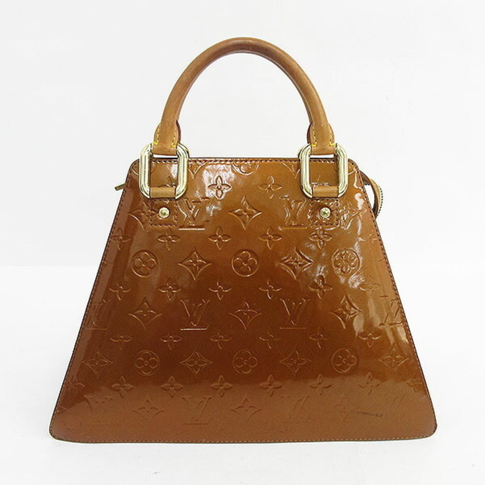 LOUIS VUITTON Vernis Forsyth Handbag Bag Bronze